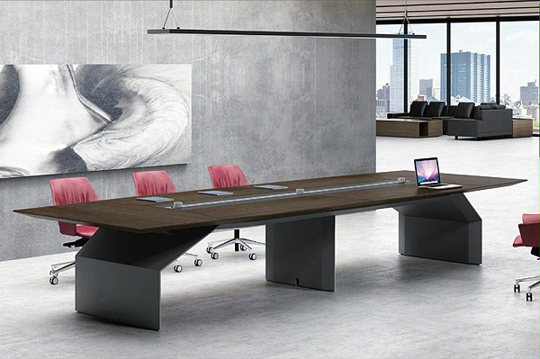 办公家具中常见的几种制成会议桌材质