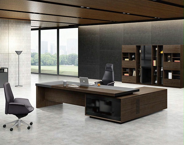 雷诺系列老板桌-欧时家具